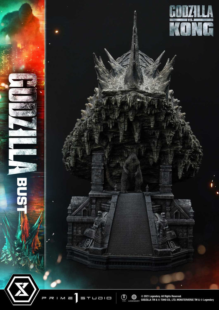 [Pre-Order] PRIME1 STUDIO - LSGVK-01S: GODZILLA BUST BONUS VERSION (GODZILLA VS KONG)