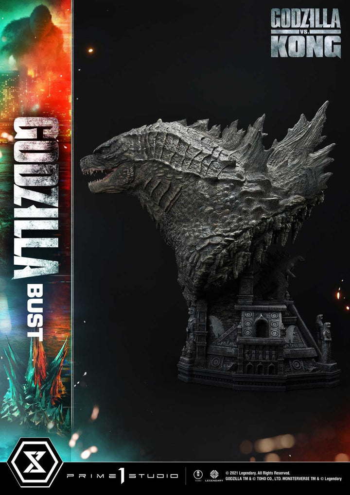 [Pre-Order] PRIME1 STUDIO - LSGVK-01S: GODZILLA BUST BONUS VERSION (GODZILLA VS KONG)