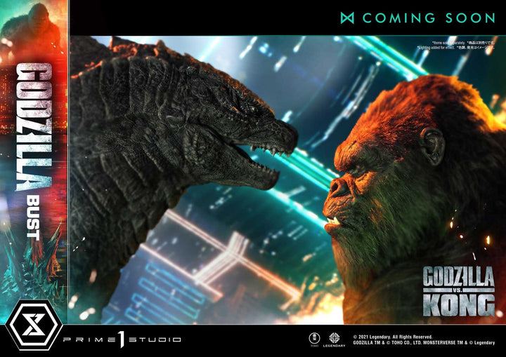 [Pre-Order] PRIME1 STUDIO - LSGVK-01S: GODZILLA BUST BONUS VERSION (GODZILLA VS KONG)