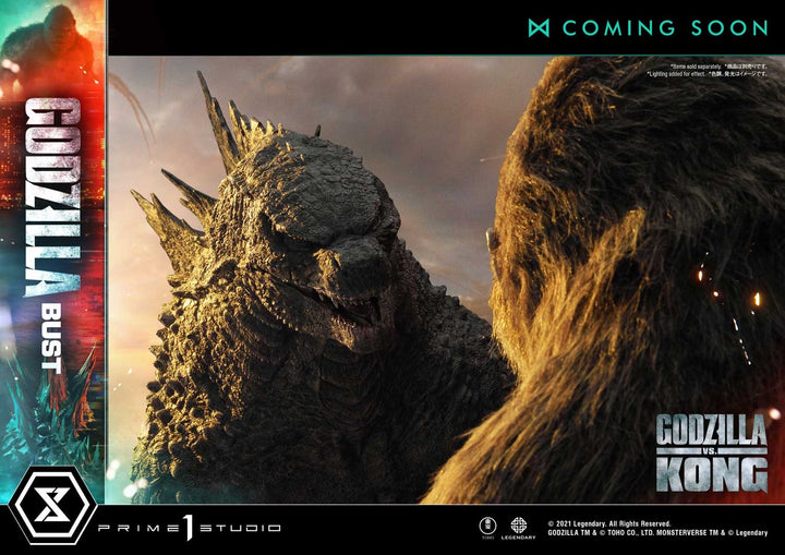 [Pre-Order] PRIME1 STUDIO - LSGVK-01S: GODZILLA BUST BONUS VERSION (GODZILLA VS KONG)