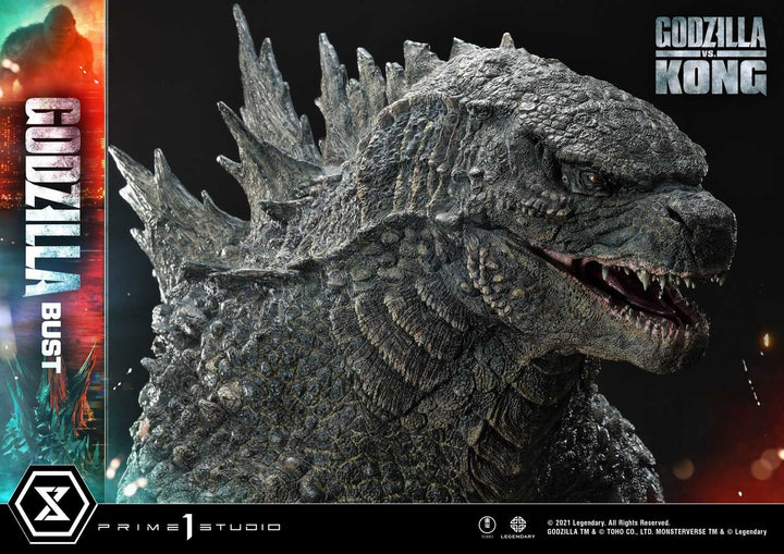 [Pre-Order] PRIME1 STUDIO - LSGVK-01S: GODZILLA BUST BONUS VERSION (GODZILLA VS KONG)