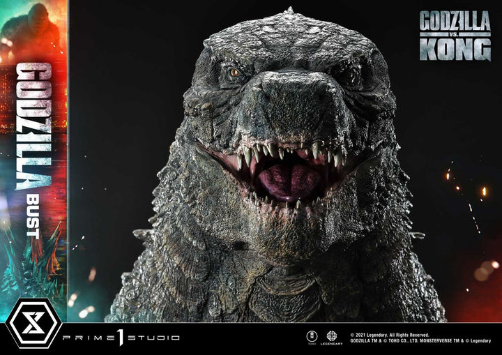 [Pre-Order] PRIME1 STUDIO - LSGVK-01S: GODZILLA BUST BONUS VERSION (GODZILLA VS KONG)