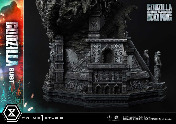 [Pre-Order] PRIME1 STUDIO - LSGVK-01S: GODZILLA BUST BONUS VERSION (GODZILLA VS KONG)