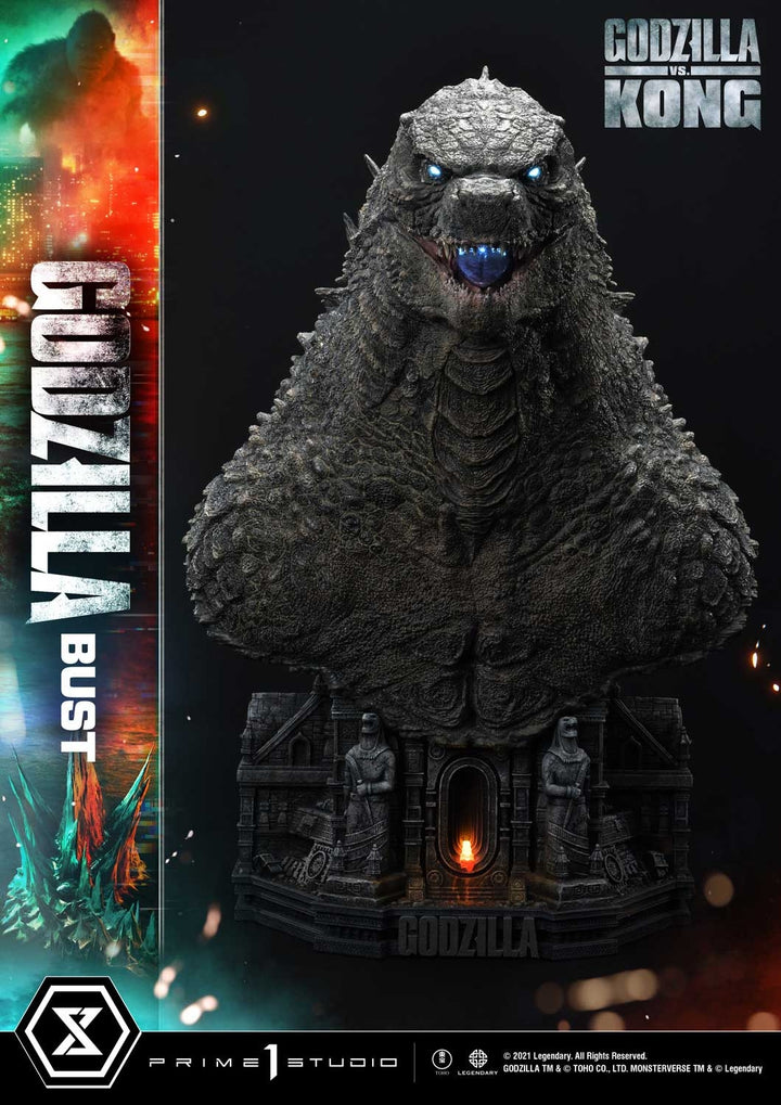 [Pre-Order] PRIME1 STUDIO - LSGVK-01S: GODZILLA BUST BONUS VERSION (GODZILLA VS KONG)