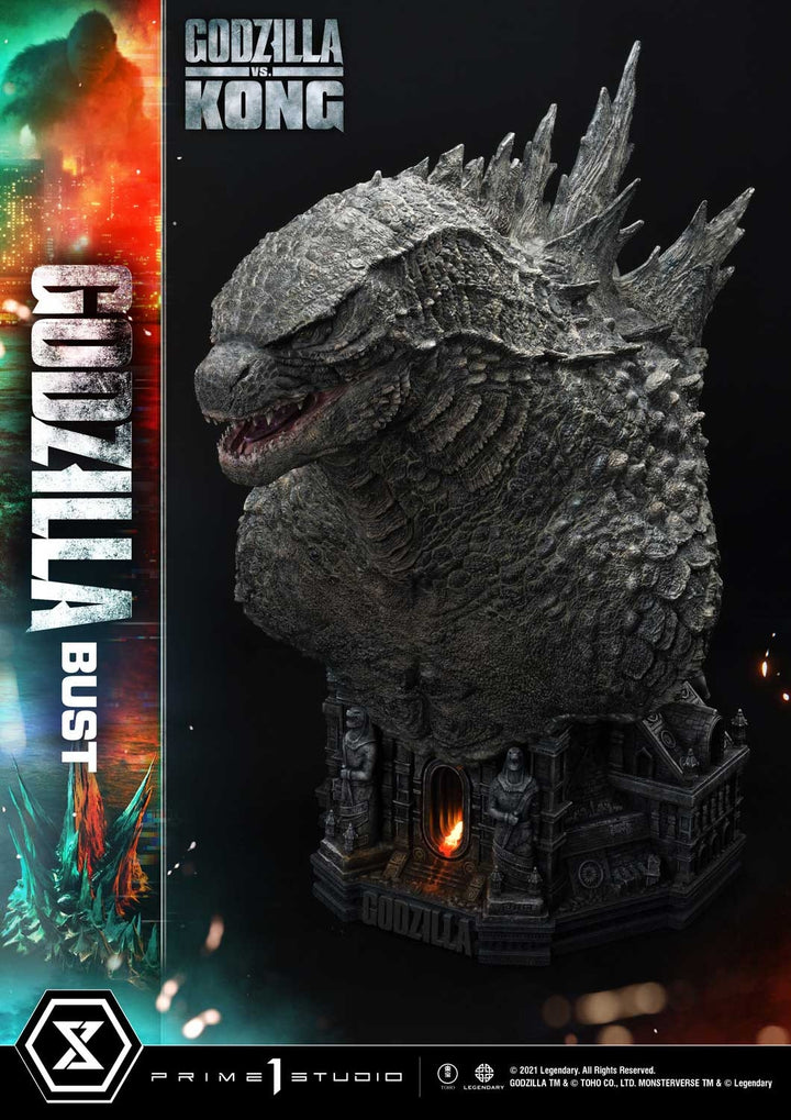 [Pre-Order] PRIME1 STUDIO - LSGVK-01S: GODZILLA BUST BONUS VERSION (GODZILLA VS KONG)