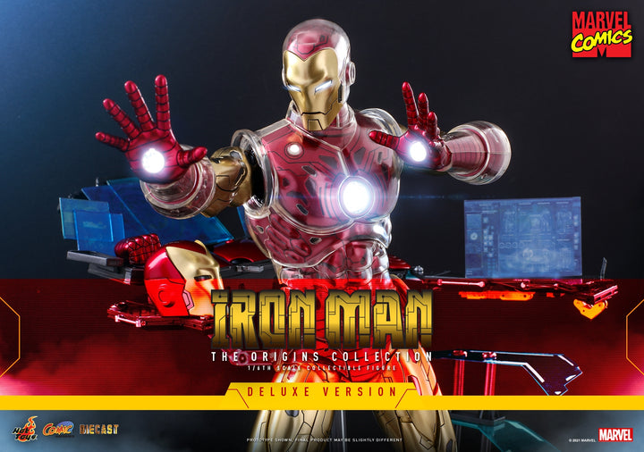 [Pre-Order]  Hot Toys - CMS07D37 - Marvel Comics - 1/6th scale Iron Man Collectible Figure (The Origins Collection)