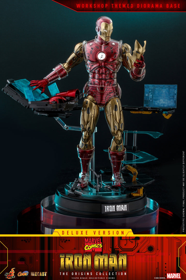 [Pre-Order]  Hot Toys - CMS07D37 - Marvel Comics - 1/6th scale Iron Man Collectible Figure (The Origins Collection)