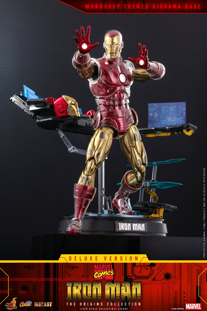 [Pre-Order]  Hot Toys - CMS07D37 - Marvel Comics - 1/6th scale Iron Man Collectible Figure (The Origins Collection)