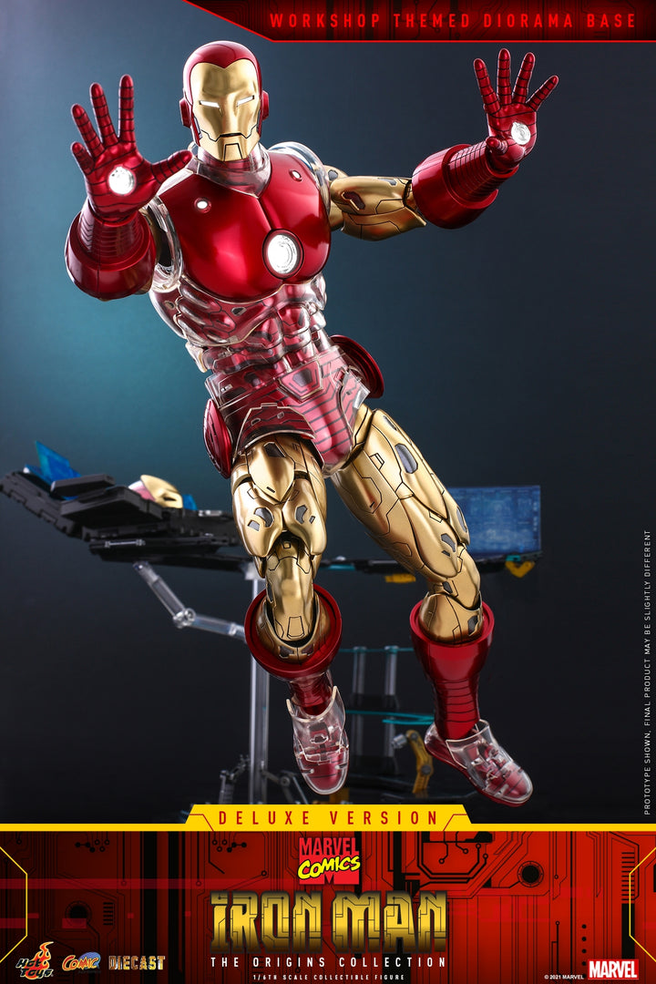 [Pre-Order]  Hot Toys - CMS07D37 - Marvel Comics - 1/6th scale Iron Man Collectible Figure (The Origins Collection)