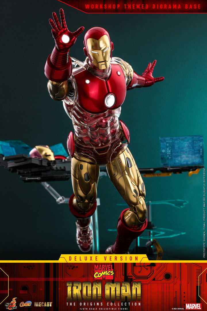 [Pre-Order]  Hot Toys - CMS07D37 - Marvel Comics - 1/6th scale Iron Man Collectible Figure (The Origins Collection)