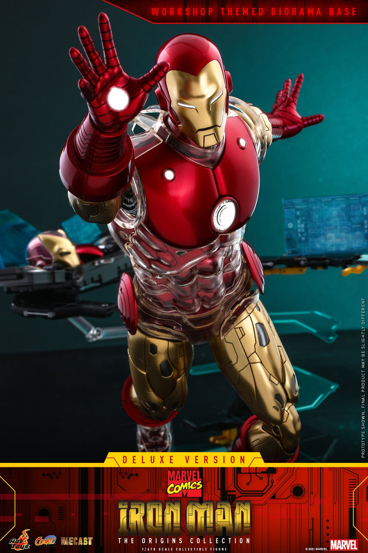 [Pre-Order]  Hot Toys - CMS07D37 - Marvel Comics - 1/6th scale Iron Man Collectible Figure (The Origins Collection)