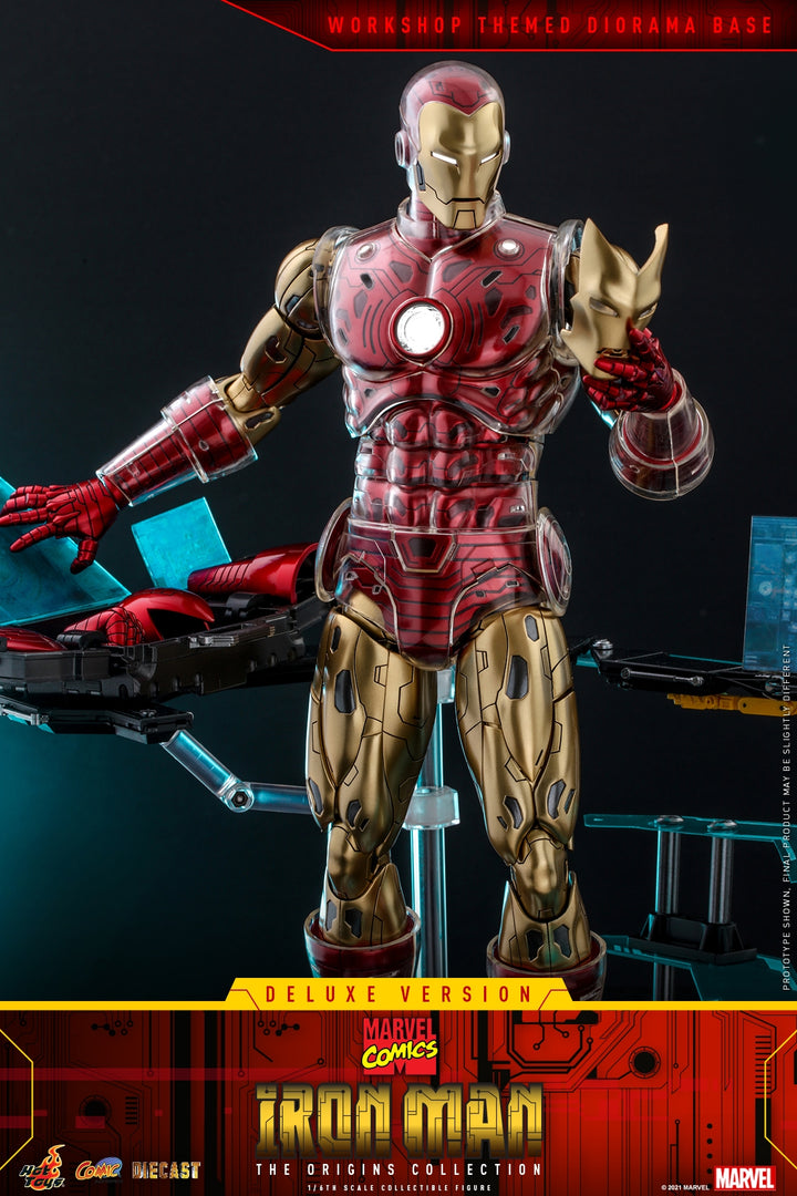 [Pre-Order]  Hot Toys - CMS07D37 - Marvel Comics - 1/6th scale Iron Man Collectible Figure (The Origins Collection)