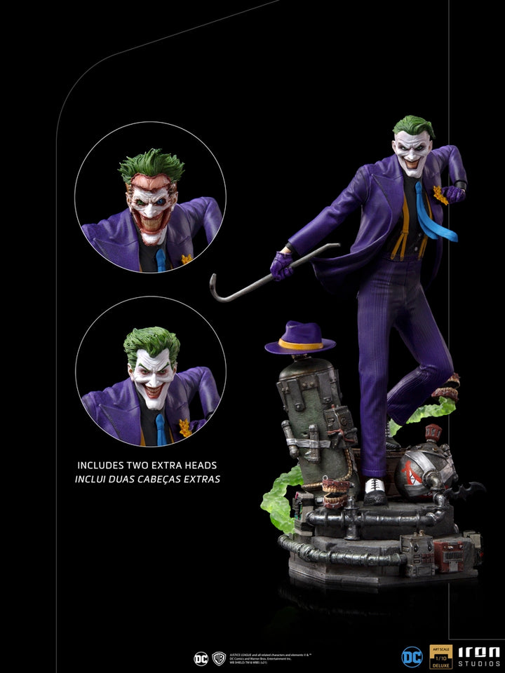 [Pre-Order] Iron Studios - The Joker Art Scale 1/10 - DC Comics