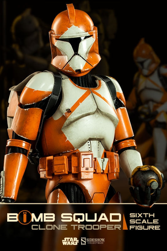 Sideshow - Sixth Scale Figure - Bomb Squad Clone Trooper - Ordnance Specialist