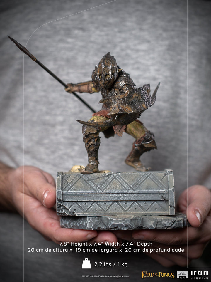 [Pre-Order] Iron Sudios- Armored Orc BDS Art Scale 1/10 - Lord of the Rings