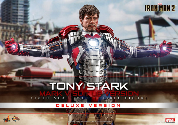 [Pre-Order]  Hot Toys - MMS599 - Iron Man 2 - 1/6th scale Tony Stark (Mark V Suit up Version) Collectible Figure