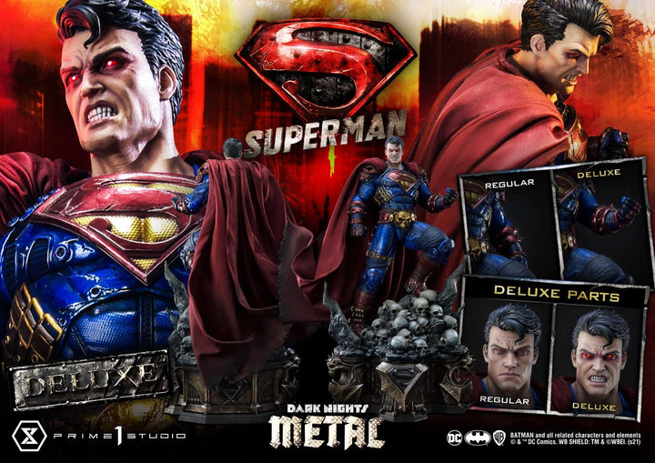 [Pre-Order] PRIME1 STUDIO - MMDCMT-08DX: SUPERMAN DELUXE VER. (DARK NIGHTS: METAL COMICS)