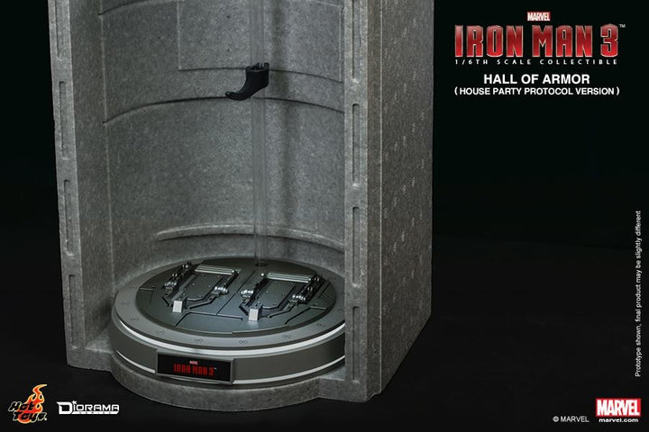 Hot Toys - Iron Man 3 - Hall of Armor (House Party Protocol Ver.) Collectible