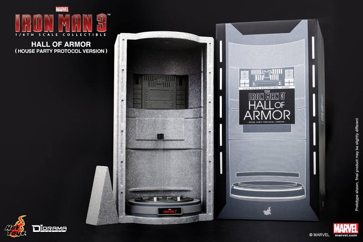 Hot Toys - Iron Man 3 - Hall of Armor (House Party Protocol Ver.) Collectible