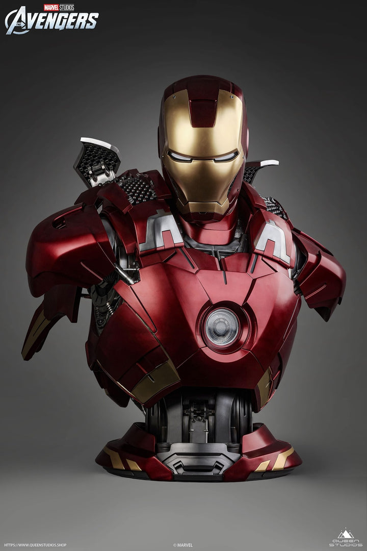 Queen Studios - Iron Man Mark 7 Life Size Bust