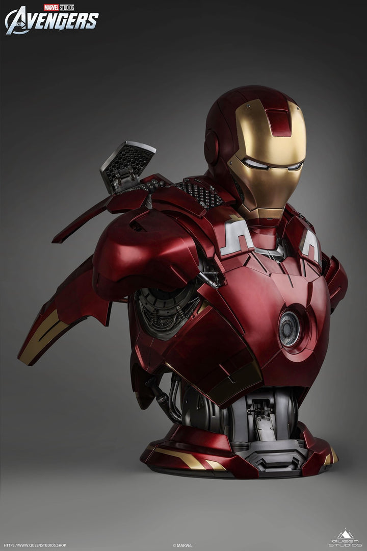 Queen Studios - Iron Man Mark 7 Life Size Bust