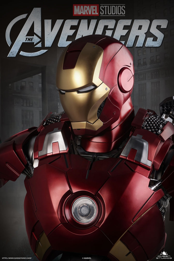 Queen Studios - Iron Man Mark 7 Life Size Bust