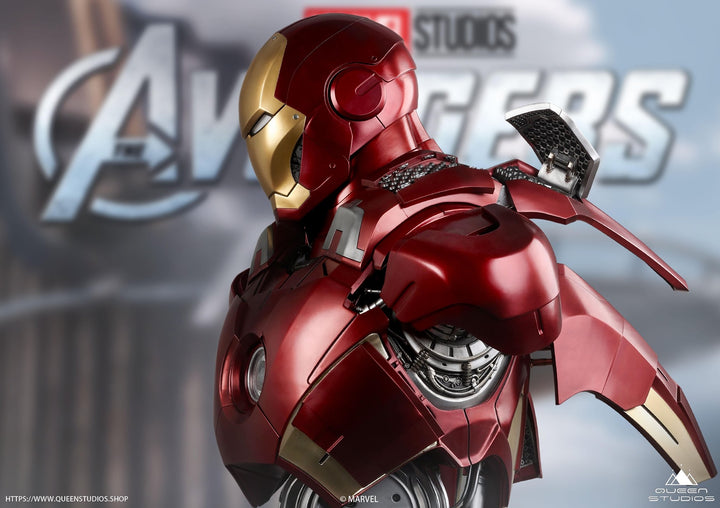 Queen Studios - Iron Man Mark 7 Life Size Bust