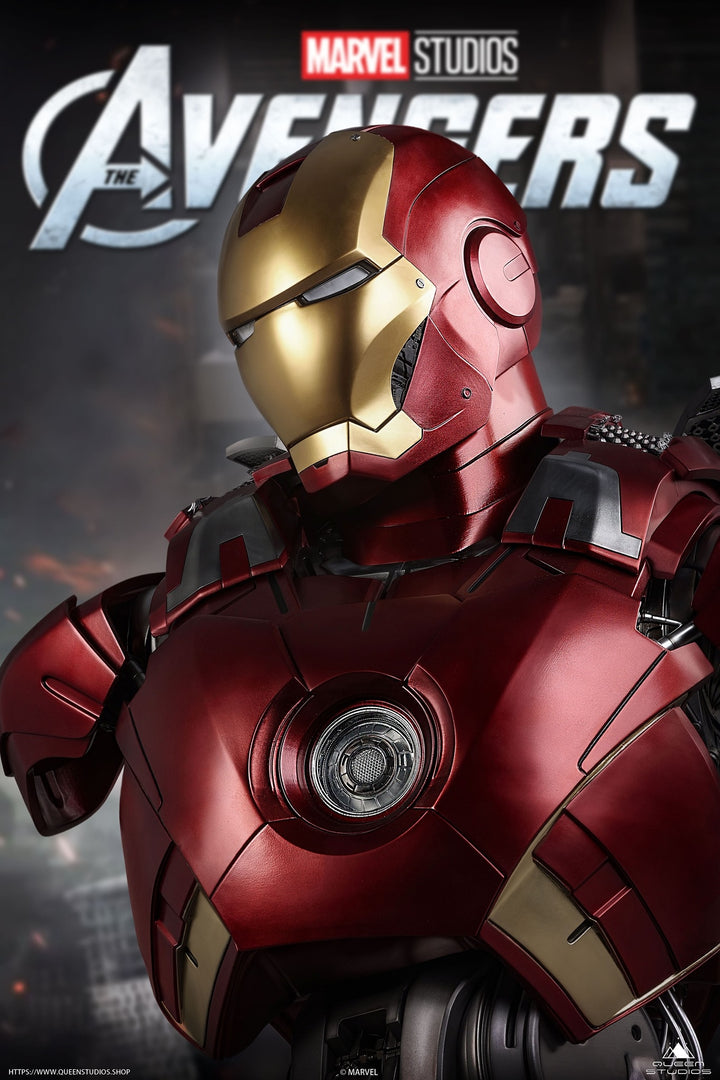 Queen Studios - Iron Man Mark 7 Life Size Bust