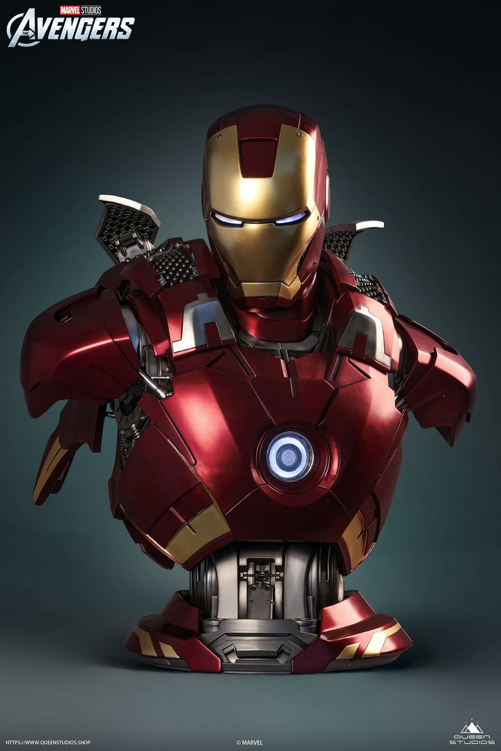 Queen Studios - Iron Man Mark 7 Life Size Bust