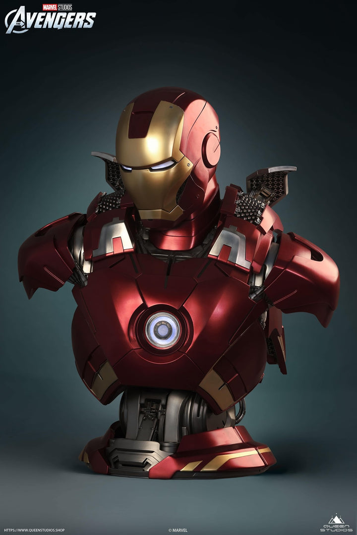 Queen Studios - Iron Man Mark 7 Life Size Bust