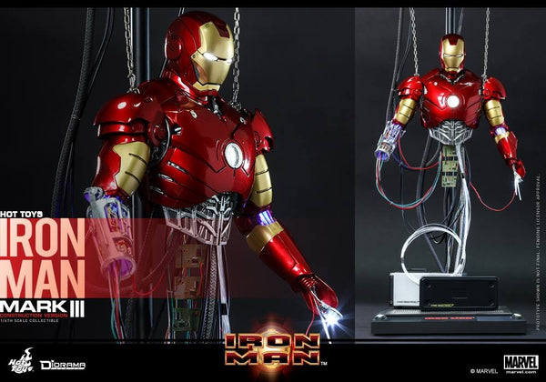 Hot Toys - Iron Man Mark III (Construction Version)