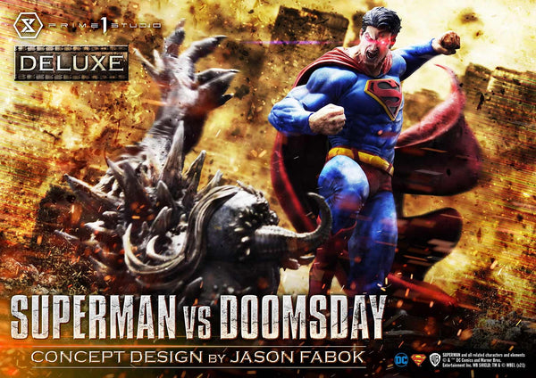 [Pre-Order] PRIME1 STUDIO - UMMDC-05: SUPERMAN VS DOOMSDAY (DC COMICS) CONCEPT DESIGN BY JASON FABOK