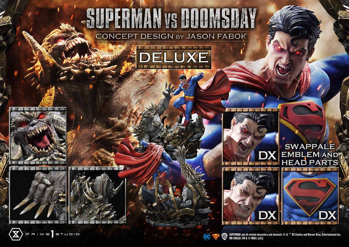 [Pre-Order] PRIME1 STUDIO - UMMDC-05: SUPERMAN VS DOOMSDAY (DC COMICS) CONCEPT DESIGN BY JASON FABOK