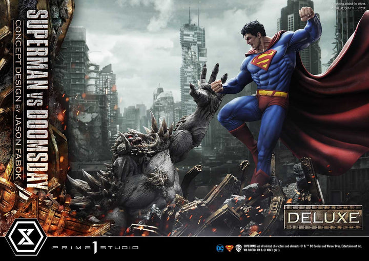 [Pre-Order] PRIME1 STUDIO - UMMDC-05: SUPERMAN VS DOOMSDAY (DC COMICS) CONCEPT DESIGN BY JASON FABOK