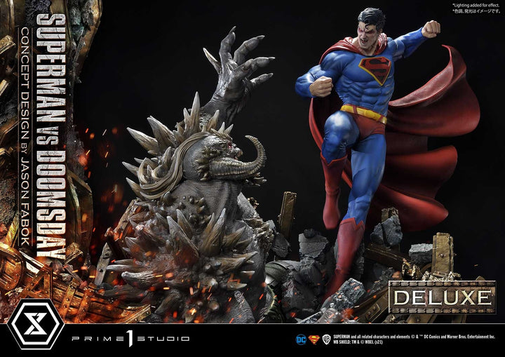 [Pre-Order] PRIME1 STUDIO - UMMDC-05: SUPERMAN VS DOOMSDAY (DC COMICS) CONCEPT DESIGN BY JASON FABOK