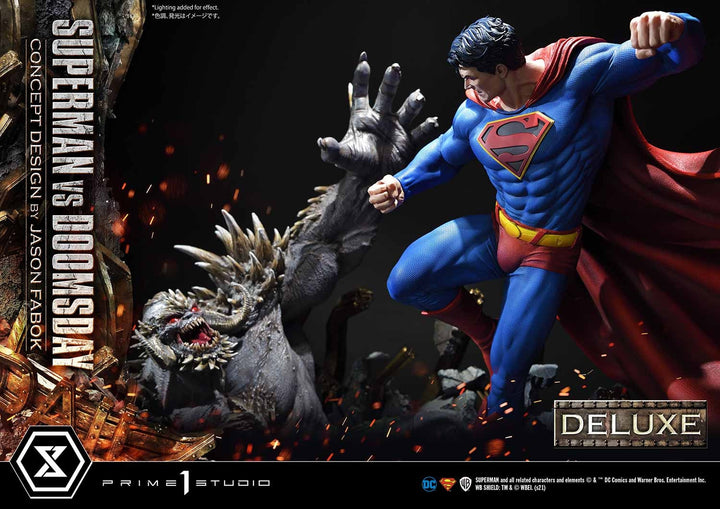 [Pre-Order] PRIME1 STUDIO - UMMDC-05: SUPERMAN VS DOOMSDAY (DC COMICS) CONCEPT DESIGN BY JASON FABOK