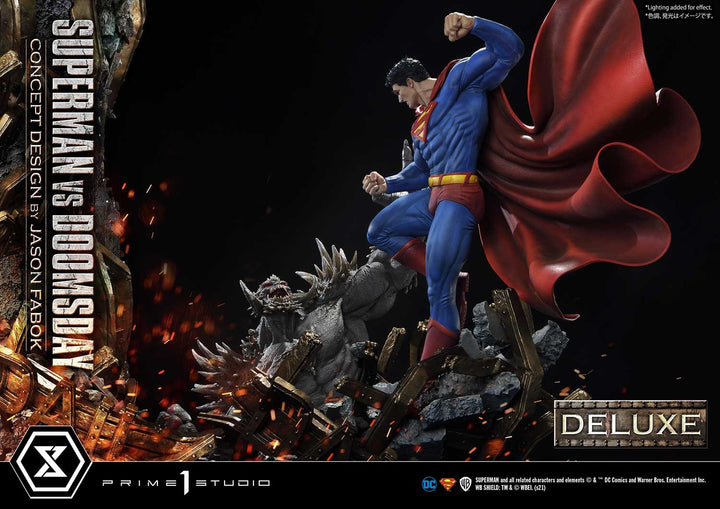 [Pre-Order] PRIME1 STUDIO - UMMDC-05: SUPERMAN VS DOOMSDAY (DC COMICS) CONCEPT DESIGN BY JASON FABOK