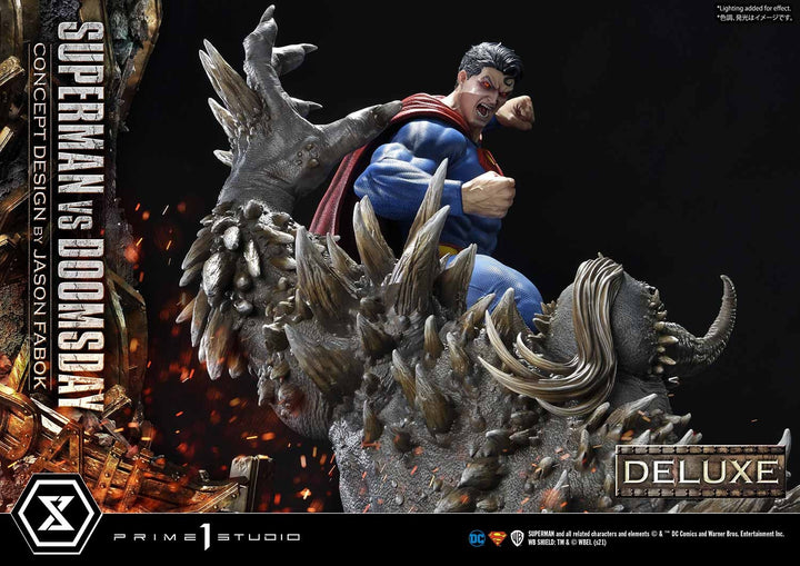 [Pre-Order] PRIME1 STUDIO - UMMDC-05: SUPERMAN VS DOOMSDAY (DC COMICS) CONCEPT DESIGN BY JASON FABOK