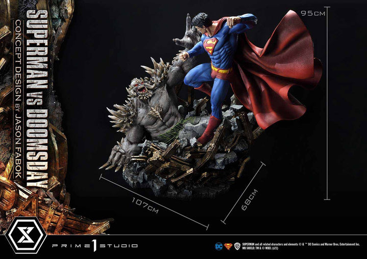 [Pre-Order] PRIME1 STUDIO - UMMDC-05: SUPERMAN VS DOOMSDAY (DC COMICS) CONCEPT DESIGN BY JASON FABOK