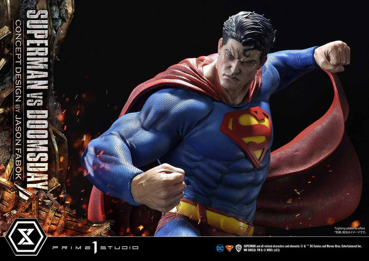 [Pre-Order] PRIME1 STUDIO - UMMDC-05DXS: SUPERMAN VS DOOMSDAY DELUXE BONUS VERSION (DC COMICS) CONCEPT DESIGN BY JASON FABOK