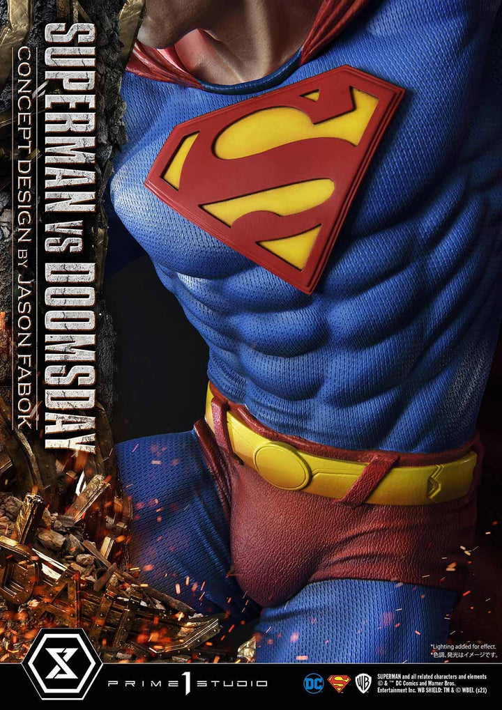 [Pre-Order] PRIME1 STUDIO - UMMDC-05DXS: SUPERMAN VS DOOMSDAY DELUXE BONUS VERSION (DC COMICS) CONCEPT DESIGN BY JASON FABOK