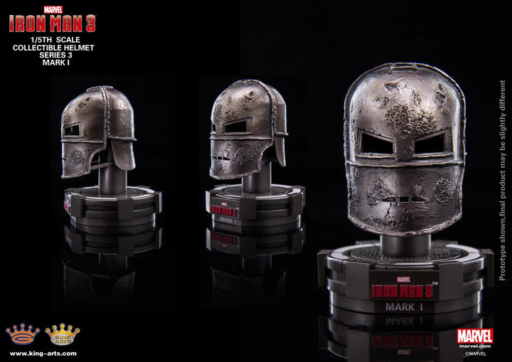 King Arts - Iron Man 3  - Deluxe Helmet - Series 3