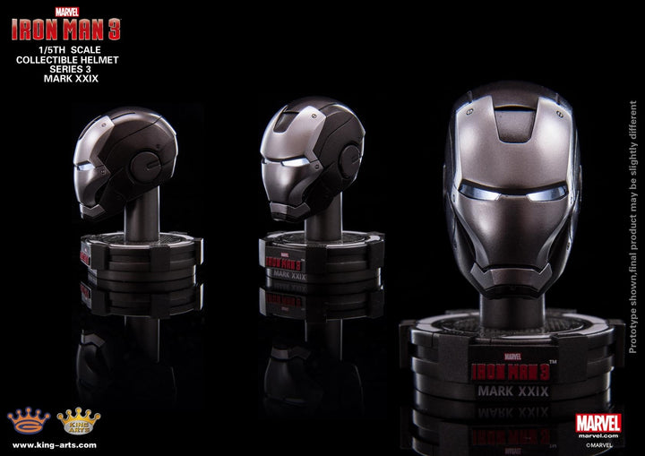 King Arts - Iron Man 3  - Deluxe Helmet - Series 3