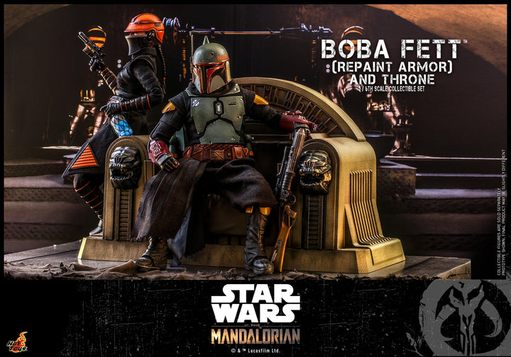 [Pre-Order] Hot Toys - TMS056 - Star Wars: The Mandalorian - 1/6th scale Boba Fett (Repaint Armor) and Throne Collectible Set