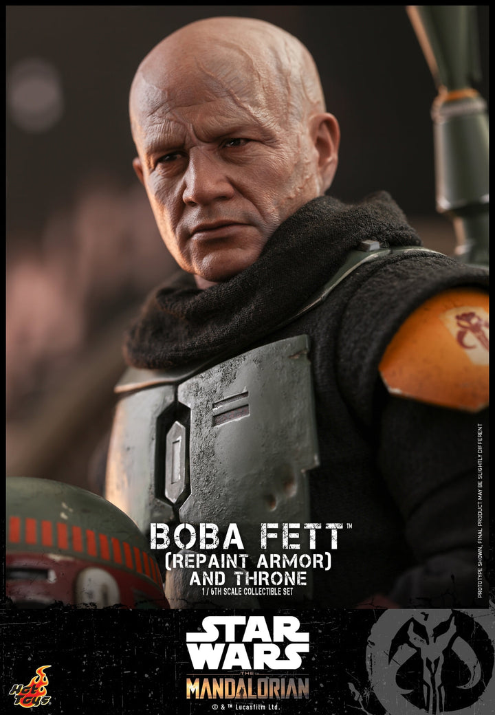 [Pre-Order] Hot Toys - TMS056 - Star Wars: The Mandalorian - 1/6th scale Boba Fett (Repaint Armor) and Throne Collectible Set