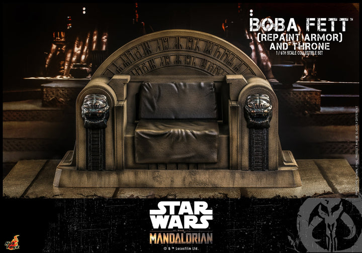 [Pre-Order] Hot Toys - TMS056 - Star Wars: The Mandalorian - 1/6th scale Boba Fett (Repaint Armor) and Throne Collectible Set