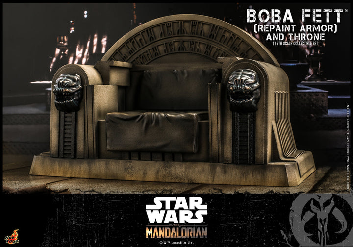 [Pre-Order] Hot Toys - TMS056 - Star Wars: The Mandalorian - 1/6th scale Boba Fett (Repaint Armor) and Throne Collectible Set