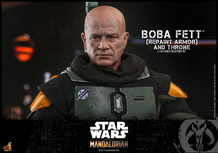 [Pre-Order] Hot Toys - TMS056 - Star Wars: The Mandalorian - 1/6th scale Boba Fett (Repaint Armor) and Throne Collectible Set