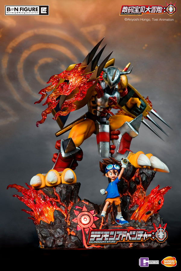 Bandai Namco BN Figure Yagami Taichi & Wargreymon