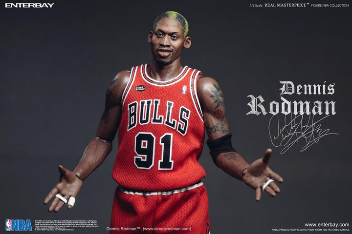 Enterbay -   Real Masterpiece NBA Series - 1/6th - Dennis Rodman